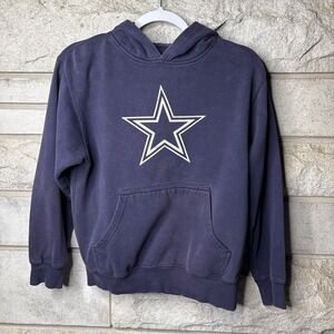 NFL Dallas Cowboys Hoodie Pullover Sweater Youth Size Medium Logo